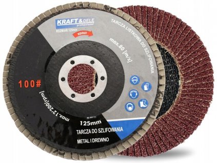 Lamelový kotouč na broušení p100x125