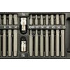 KLÍČE TORX IMBUS XZN ,SADA 40KS JONNESWAY, Souprava 40 kusů bitů profilů Imbus, Torx a XZN (Spline) s adaptéry – JONNESWAY S29H4140SP