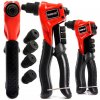 rucni nytovnice profi mini 180mm, nytovacka na nyty 2.4 4.8mm