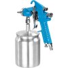 Lakovací pistole se spodní nádrží o objemu 600 ml , Dílenská lakovací pistole s tryskou 1.5mm 3 5 BAR RICHMANN