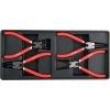 Kleště na pojistné kroužky 4ks 180mm Yato YT-55443