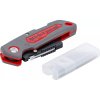 Zavírací nůž se zámkem 160mm + 5 čepelí BGS B.50600