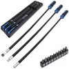 Sada flexibilních šroubováků 600mm 1/4" s bity Satra S-FS3SB