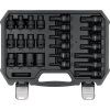 Sada rázových gola hlavic 1/2" TORX E-TORX SPLINE 25 ks