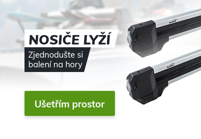 Nosiče lyží pro bezpečný převoz lyží