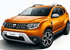 Nerezové opěrky nohy pro Dacia Duster