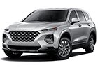 Nosiče kol na zadní/páté dveře pro Hyundai Santa Fe