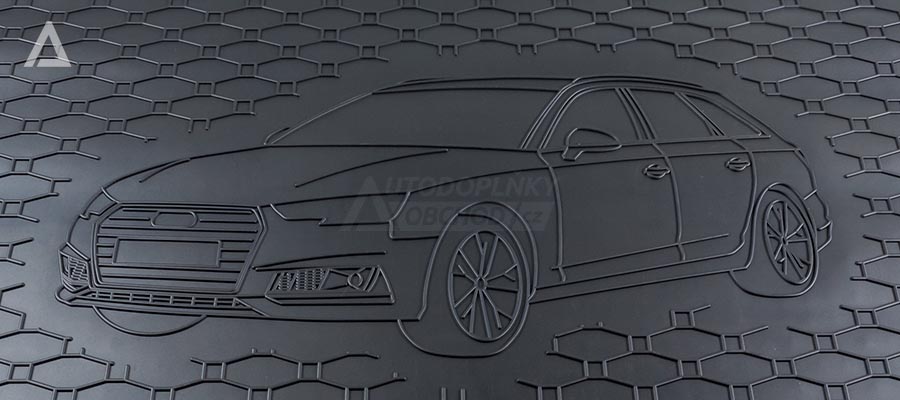 Vana do kufru Audi A4 B9 2016-2021 Avant • gumová | Autodoplňky-obchod.cz