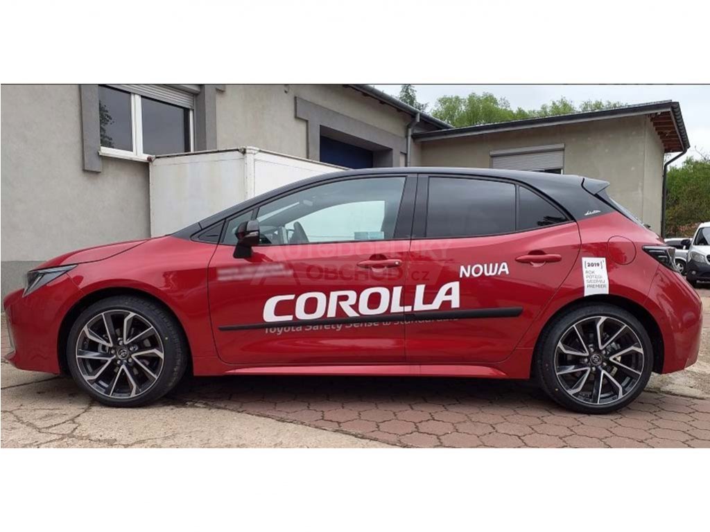 Baguettes Laterales De Protection Corolla Ts 2019 - Accessoires 20 Corolla  Touring Sport