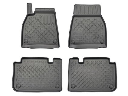 Gumové autokoberce Tesla Model S 2021-2025 • zvýšený okraj