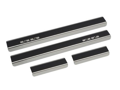 Prahové lišty Omoda 5 2025- • nerez s karbonem