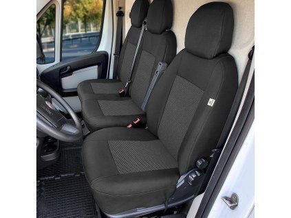 Autopotahy Toyota ProAce Max 2024-2025 • přední • 3 místa stolek (1+2)