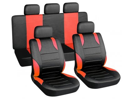 Potahy sedadel SPORT Airbag • červené