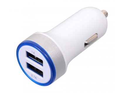 Zástrčka 2xUSB 12-24V 5V/2100mA