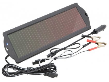 Solární nabíječka autobaterií udržovací 1,8W
