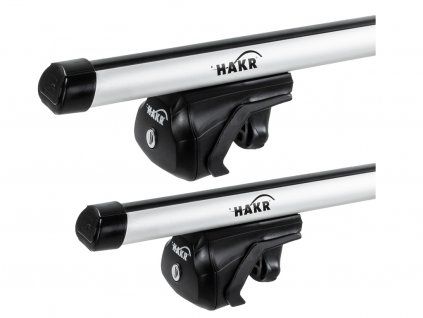 Střešní nosiče Škoda Karoq 2017-2026 (na podélníky/hagusy) • ALU • Hakr