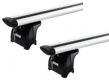 Střešní nosiče Mazda CX-8 2018-2026 (na integrované podélníky) • WING EVO • Thule