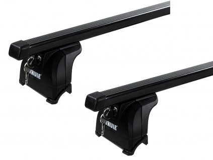 Střešní nosiče Mazda CX-8 2018-2026 (na integrované podélníky) • ocel • Thule