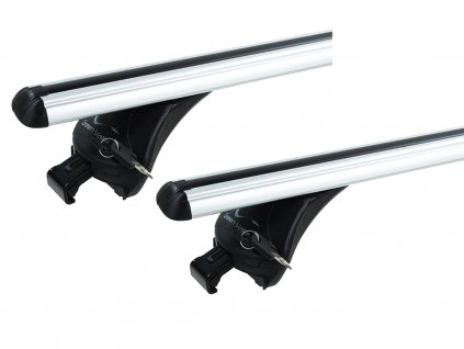 Střešní nosiče Volvo XC60 II 2017-2026 (na integrované podélníky) • ALU • Trek CC