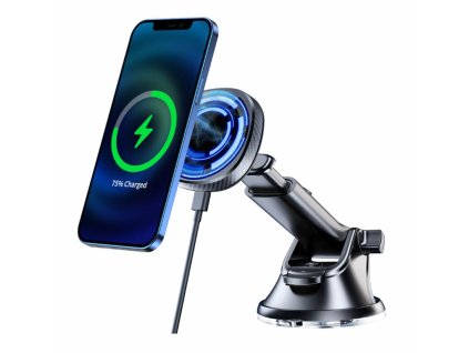 Držák na telefon do auta bezdrátový magnetický • Magsafe • Swissten