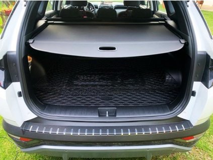 Kryt prahu pátých dveří Hyundai Tucson IV 2021-2025 • nerez s karbonem