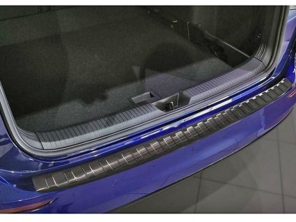Kryt prahu pátých dveří VW Golf VIII 2020-2024 Variant • černý nerez • AVISA