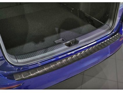 Kryt prahu pátých dveří VW Golf VIII 2020-2025 Variant • černý nerez • AVISA