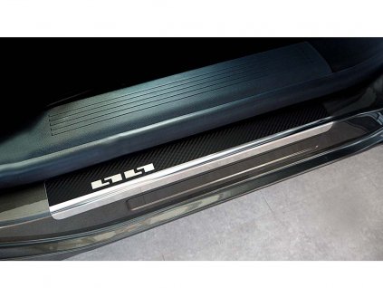 Prahové lišty Citroen C5 X 2022-2026 • nerez s karbonem