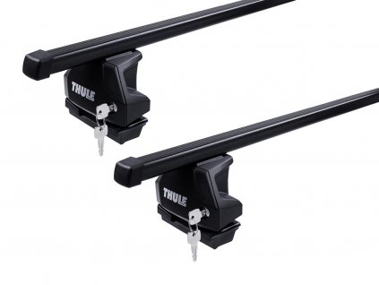 Střešní nosiče Mazda MX-30 2020-2026 (na montážní body) • ocel • Thule