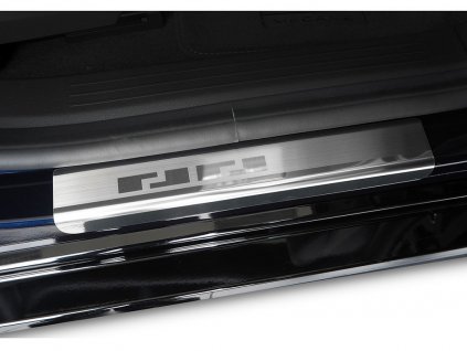 Prahové lišty Renault Megane E-Tech 2022-2026 • nerezové