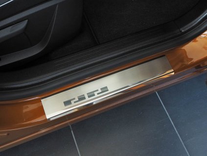 Prahové lišty Renault Captur II 2020-2026 • nerezové