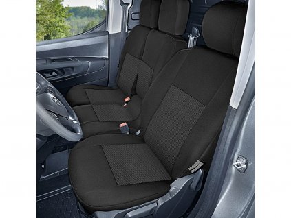 Autopotahy Opel Combo E 2018-2026 • přední • 3 místa (1+2)