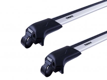 Střešní nosiče KIA EV9 2023-2026 (na podélníky/hagusy) • ALU Edge • Thule