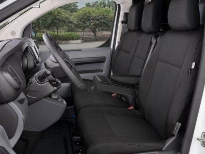 Autopotahy Opel Vivaro C 2019-2026 • přední • 3 místa se stolkem