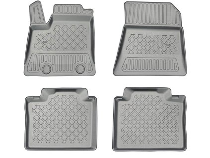 Gumové autokoberce Renault Espace VI 2024-2026 E-Tech Hybrid • zvýšený okraj