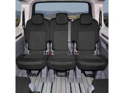 Autopotahy VW T7 Multivan 2022-2026 • 3. řada • 3 dělená místa