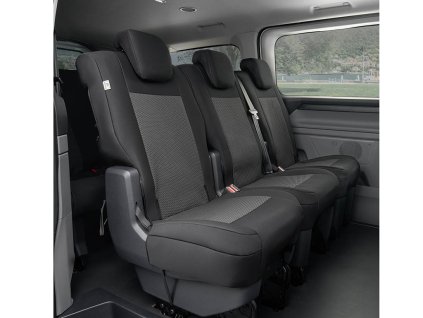 Autopotahy Ford Transit Custom II 2023-2026 • zadní 3 dělená sedadla