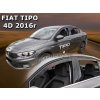 Ofuky oken Fiat Tipo 2016-2024 (+zadní) Sedan/Hatchback