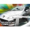 Ofuky oken Peugeot 407 2004-2010 (+zadní) SW Combi