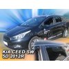 Ofuky oken KIA Ceed II 2012-2018 (+zadní) SW Combi