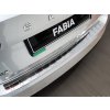 Kryt prahu pátých dveří Škoda Fabia IV 2021-2026 • nerez • AVISA