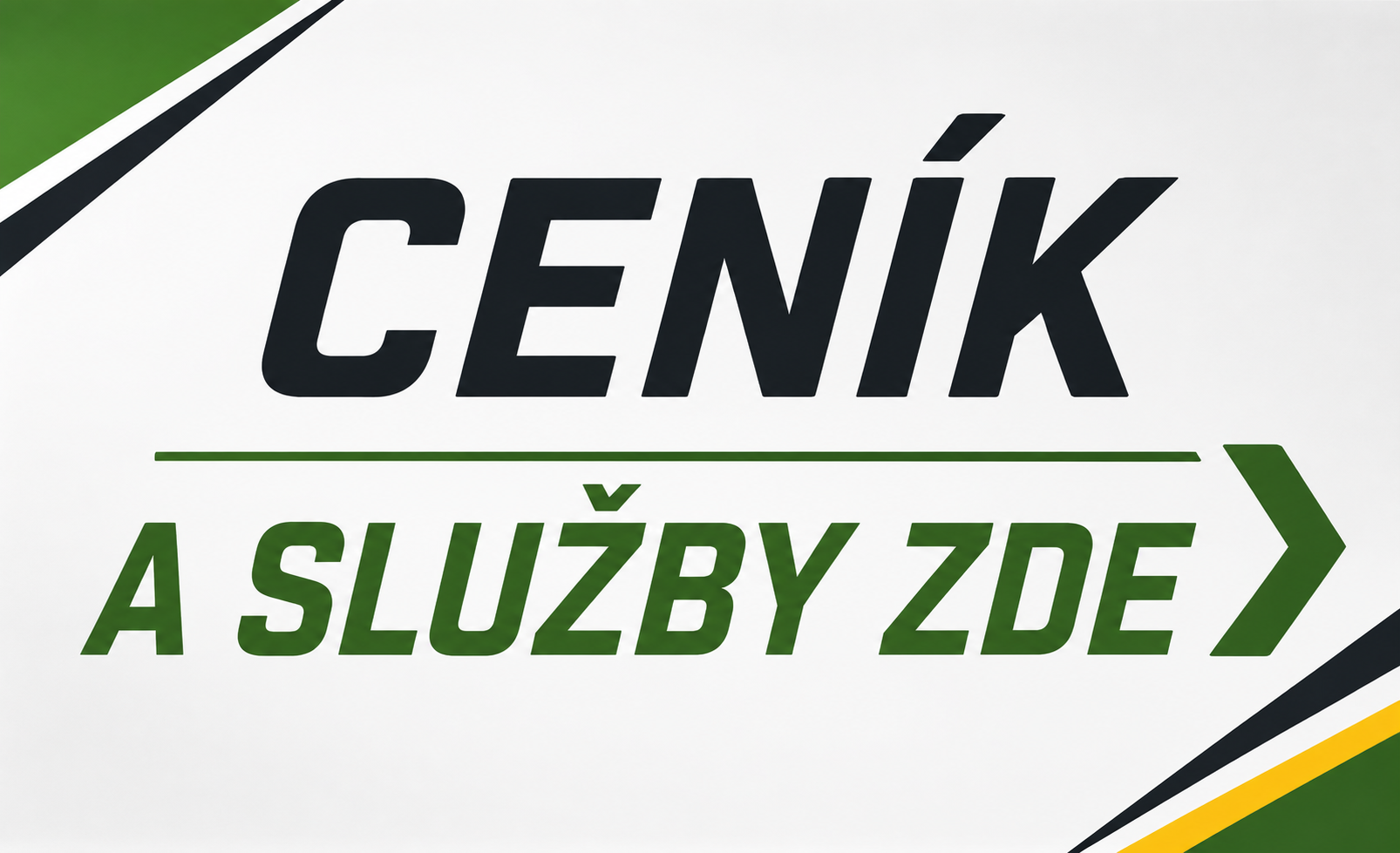 Ceník a služby