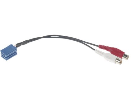 AUX vstup Blaupunkt - 2xCINCH samica/MINI ISO