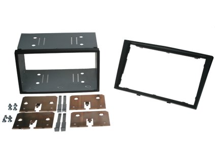 2DIN redukcia pre Opel Corsa, Tigra, Antara Zafira 06-, čierna