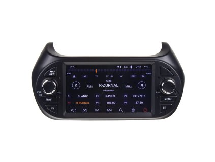Autorádio pre FIAT/CITROEN/PEUGEOT so 7" LCD, Android 10.0, WI-FI, GPS, Mirror link, Bluetooth, 3xUSB