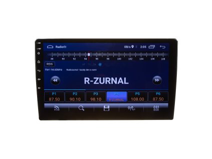 Autorádio s 10,1" LCD, OS Android, WI-FI, GPS, Mirror link, Bluetooth, 2x USB