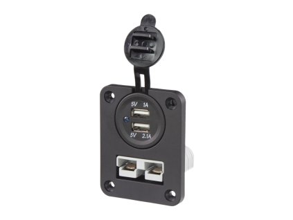 2x USB + Anderson zásuvka 50A do panelu