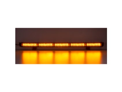LED alej vodeodolná (IP67) 12-24V, 45x LED 1W, oranžová 772mm, ECE R65