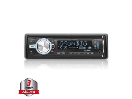 GRUNDIG DAB+ / FM autorádio bez mechaniky / Bluetooth / USB / AUX / odním.panel