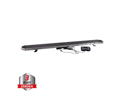 LED rampa 1400mm, oranžovo červeno / modrá + biela, 10-30V, ECE R65